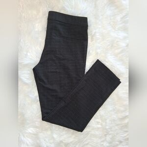 Amanda + Chelsea Blue & Black Checkered Pants – Women’s Tailored Trousers